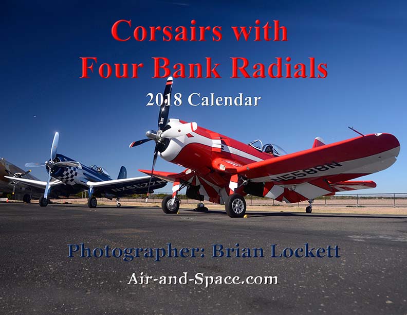 Lockett Books Calendar Catalog: Corsairs with Four Bank Radials